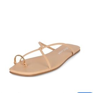 Jeffrey Campbell Tidepool Flat Leather Sandals